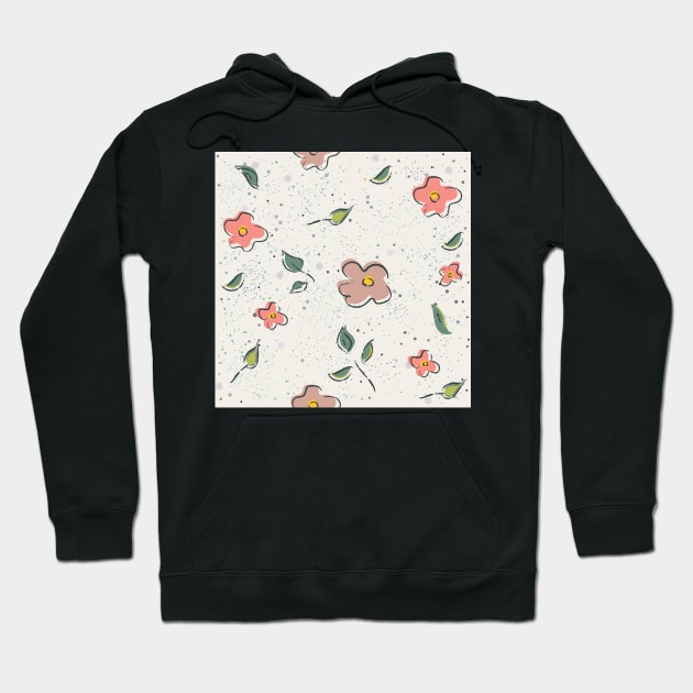 Floral Pattern Hoodie by Creative Meadows